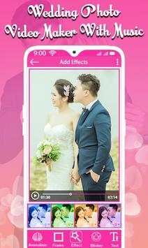 Wedding Photo Video Maker with Music: Video Editor screenshot 4