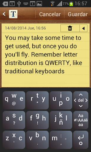 TipType Keyboard Lite screenshot 3