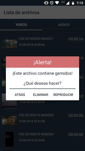 Reproductor Anti-Gemidos screenshot 3