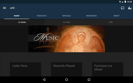 Ancient Faith Radio 3 تصوير الشاشة
