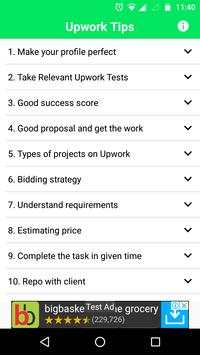 Upwork Tips 2 تصوير الشاشة