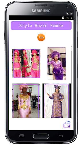 Style Bazin Femme screenshot 1