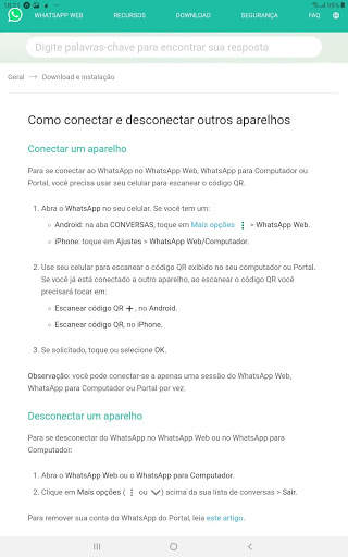 Tablet Helper for WhatsApp screenshot 1