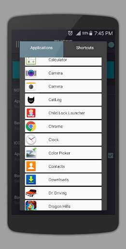 App Shortcuts - Easy App Swipe (TUFFS Pro) screenshot 3