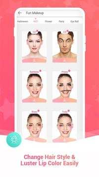 Makeup Looks: Face Beauty Photo Editor Selfie Cam screenshot 4