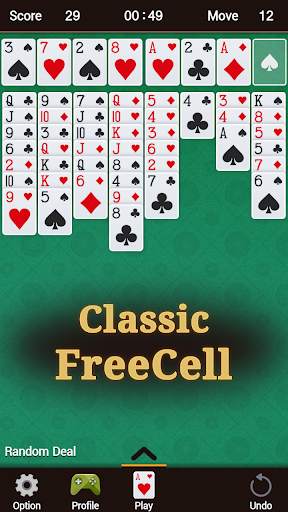 FreeCell screenshot 1