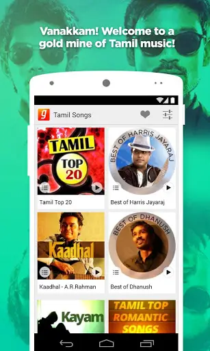 Tamil Songs, தமிழ் பாடல்கள், MP3 Padal Music App screenshot 1