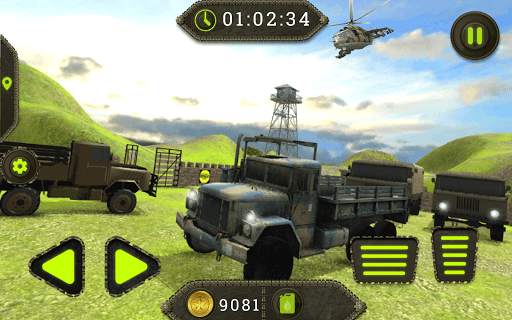 Offroad US Army Transport Cargo Truck Simulator screenshot 4