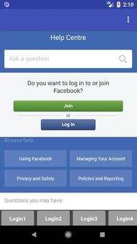 Multiple accounts - 4 login Messenger screenshot 4