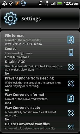 RecForge Lite - Audio Recorder screenshot 6