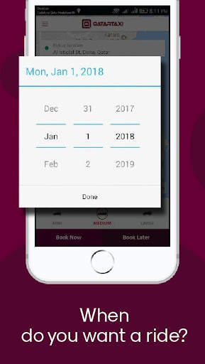 Qatar Taxi -  Car Booking App स्क्रीनशॉट 4