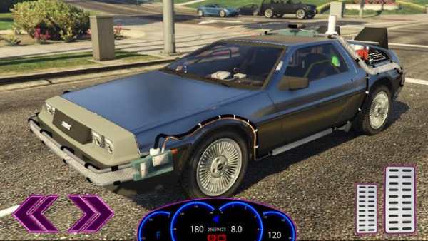 Drive Delorean - Futuristic Driving School 2020 screenshot 1
