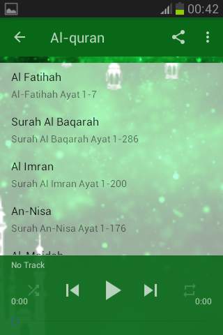 Al Quran Dan Terjemahan MP3 Offline screenshot 3