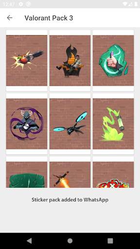 Omen Cypher Raze WastickerApps , Game Stickers screenshot 3