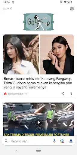 Google Go screenshot 1