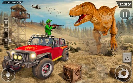 Wild Dinosaur Hunting Dino Sim screenshot 6