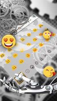 Tech Mechanical Gears keyboard स्क्रीनशॉट 2