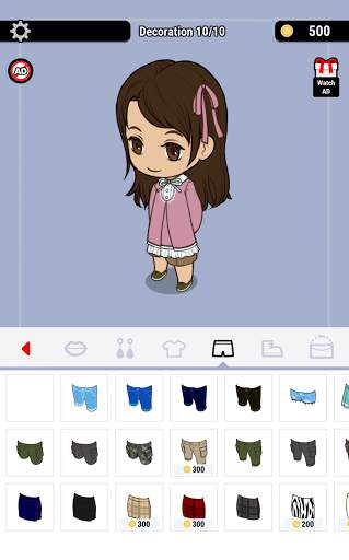 PP Doll & House Lite. Dress up and Decorate! screenshot 4