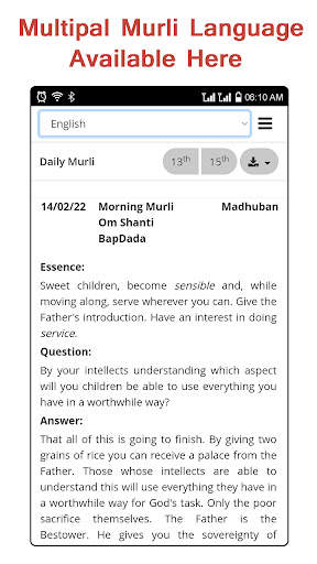 BK Daily Murli screenshot 3