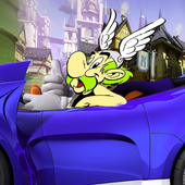 Car Asterix Climber icon