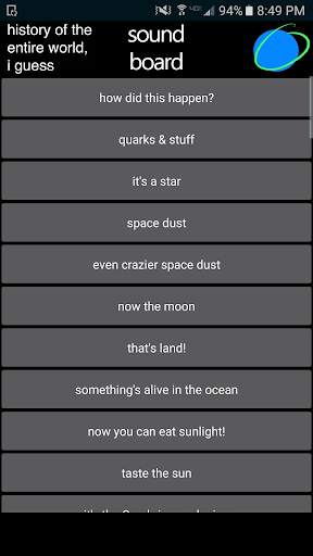 History Of The Entire World Soundboard screenshot 1