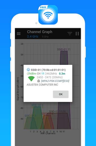 Wifi Analyzer screenshot 8