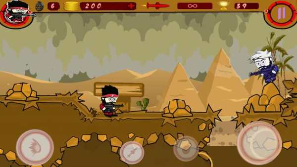 fighter Doodl  Army 2 Mini Militya  in the desert screenshot 3