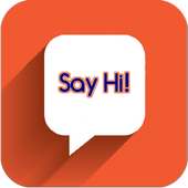 Chat meet and SayHi icon