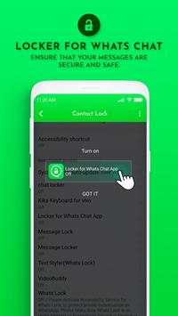 Chat Locker For WhatsApp - Private Chat screenshot 4