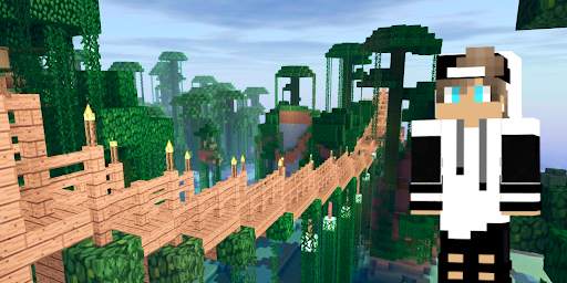 Rope Bridge Mod for Minecraft screenshot 4