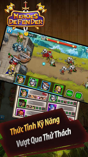 Defender Heroes: Game Chiến Thuật Idle TD screenshot 4