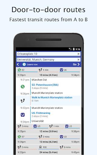 Munich MVV MVG DB S/U-Bahn Bus screenshot 3
