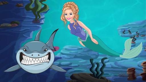 Mermaid vs Shark Dash скриншот 3