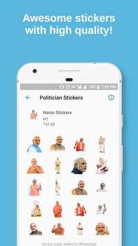 Politician Stickers screenshot 2
