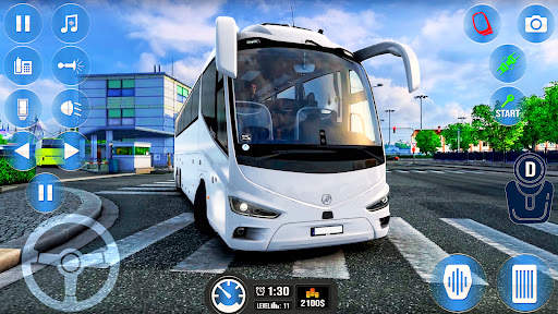 City Bus Drive Coach Simulator screenshot 3