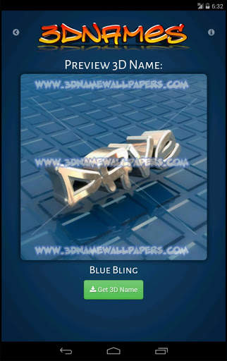 3D Names screenshot 7