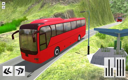 Bus Driving Simulator Public Coach offroad Game screenshot 2