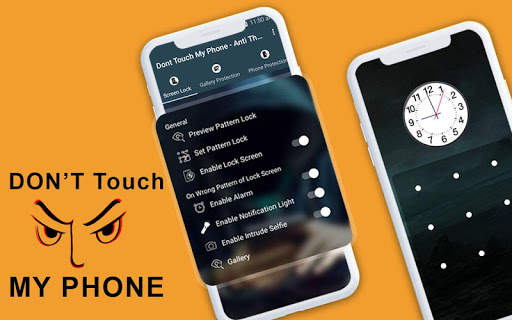 Dont Touch My Phone - Anti Theft App Free, Alarm screenshot 1