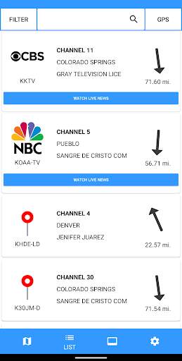 TV Towers - TV Antenna Finder & Free TV Shows screenshot 7