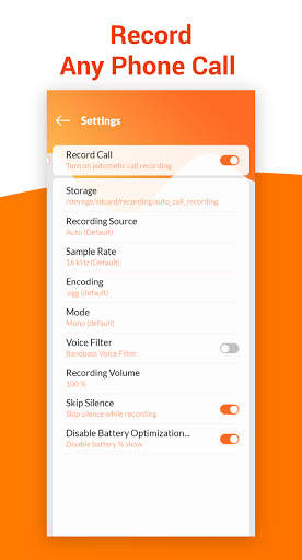 Call Recorder - Automatic Call Recorder screenshot 6