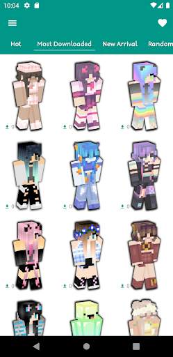 Kawaii Skins for Minecraft PE screenshot 1