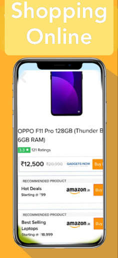 Shopping Amazon Flipkart live Price Compare App screenshot 3