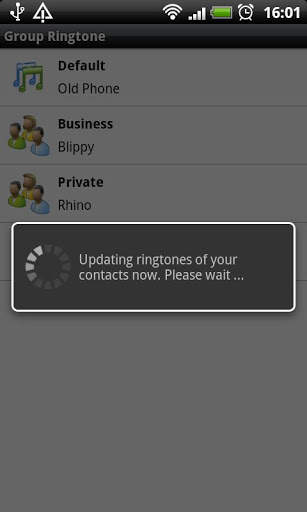 Group Ringtone Lite screenshot 3