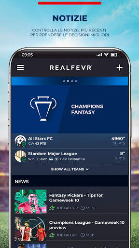 RealFevr - Fantasy Sports screenshot 7