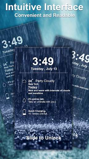 Live Rain wheather:Wheather Forecast Report Widget screenshot 3