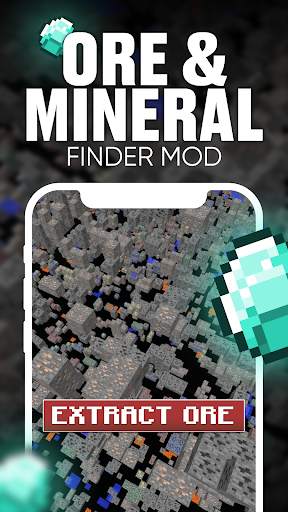 Ore & Mineral Finder Mod screenshot 1