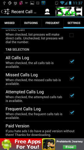 Recent Call Log screenshot 5