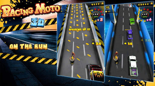 Racing Moto 3D screenshot 4