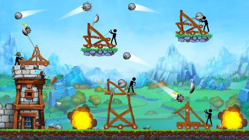 The Catapult - Stick man Throw screenshot 5