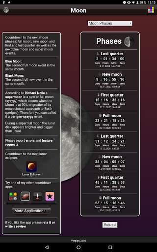 Moon Phases screenshot 17